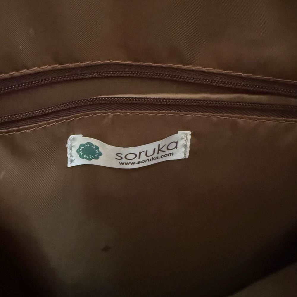 Soruka Patchwork Leather Backpack | Multicolor | … - image 4